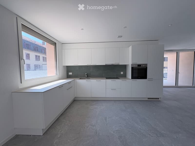 Appart neuf 3,5 p. jardin privatif et balcon - Centre-ville (2)