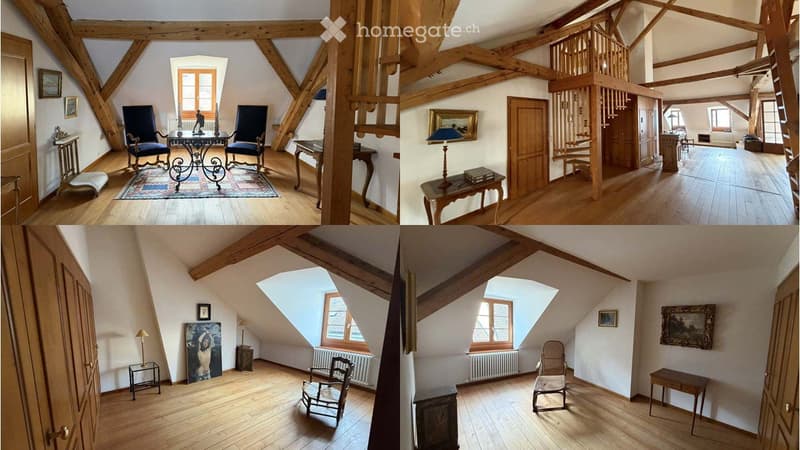 Appartement d'architecte sous combles de 3.5 pièces à Nyon (3)