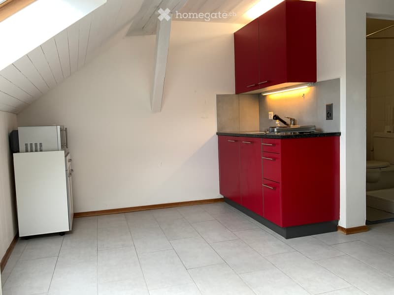 Studio meublé abordable à louer à Moudon (1)