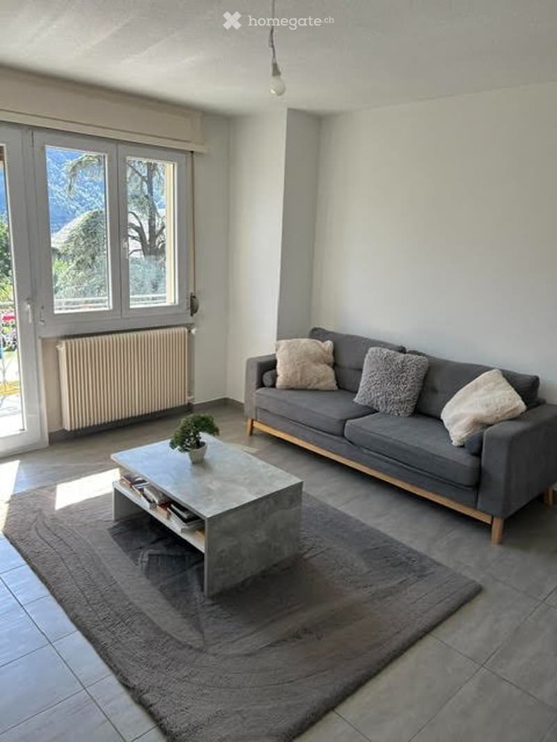 Appartement 2.5 pièces à St. Pierre de Clages avec balcon (1)