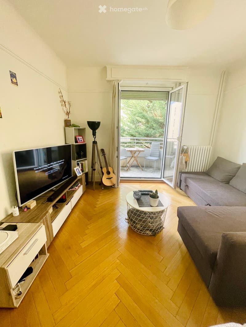 Studio meublé 30 m² - 10 min à pied de la gare de Lausanne (1)