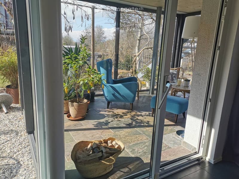 Bel appartement+veranda+garage; Wohnung+Wintergarten+seenähe (2)