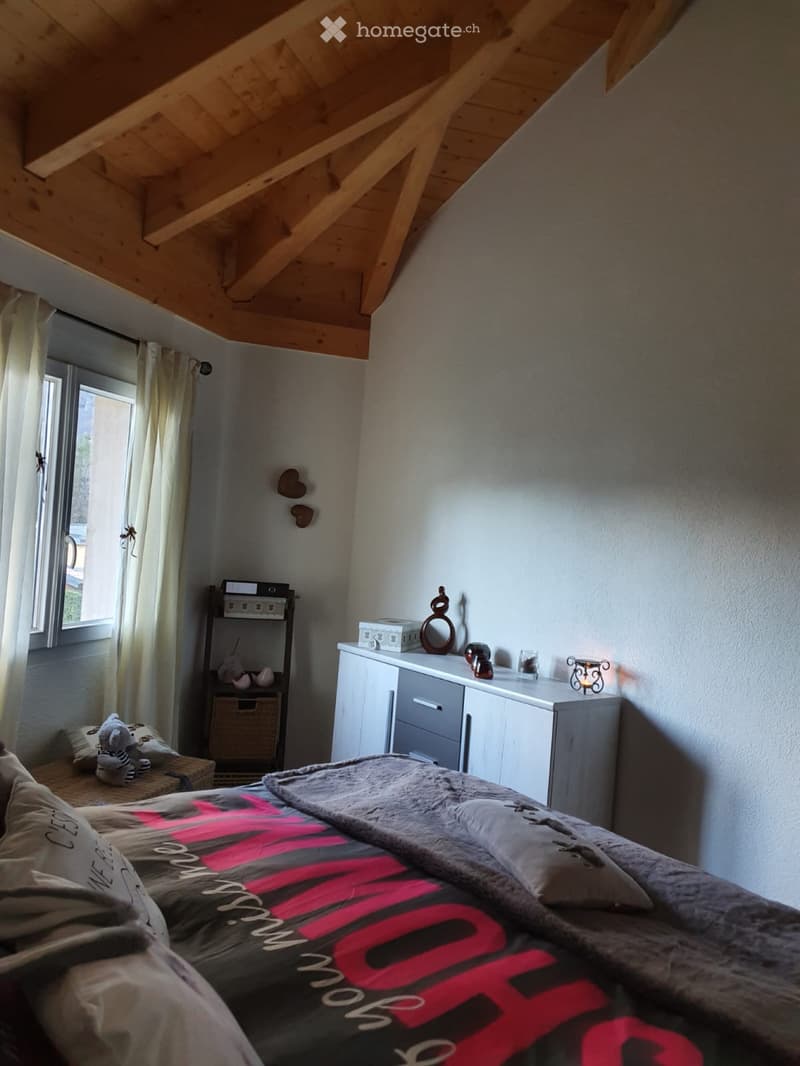 Magnifique 3,5 pièces avec mezzanine et balcon à Evionnaz (3)