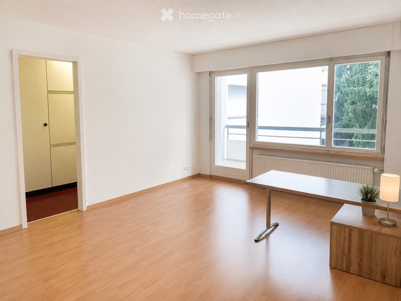 HELLE 1,5-ZIMMER-WOHNUNG MIT BALKON IN RORSCHACH (1)