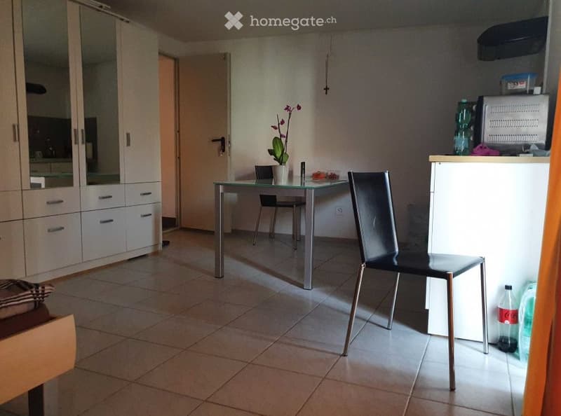 Zimmer mit Küchenzeile komplett möbliert (3)