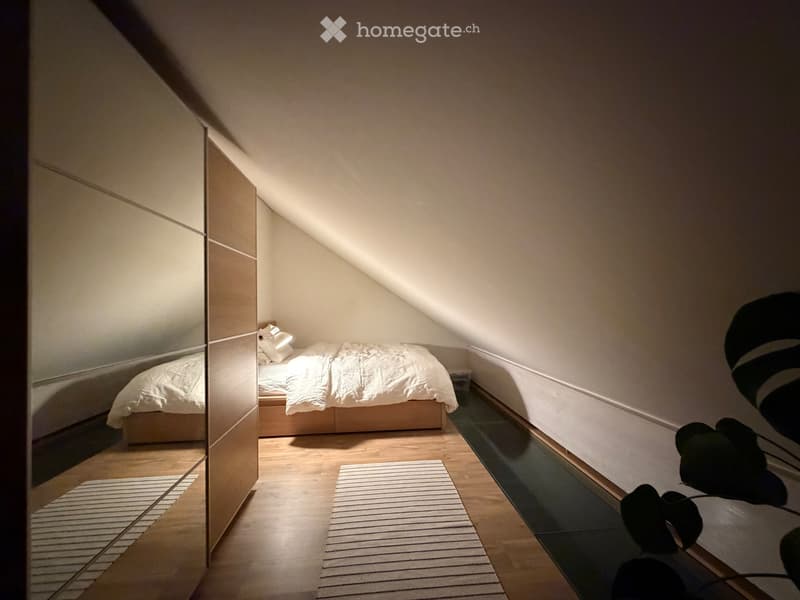 Grand studio en duplex à louer à la Vallée de Joux (5)