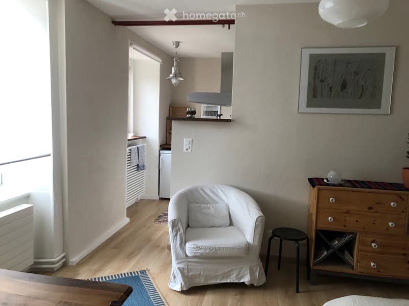 Joli studio entièrement meublé au Locle (1)