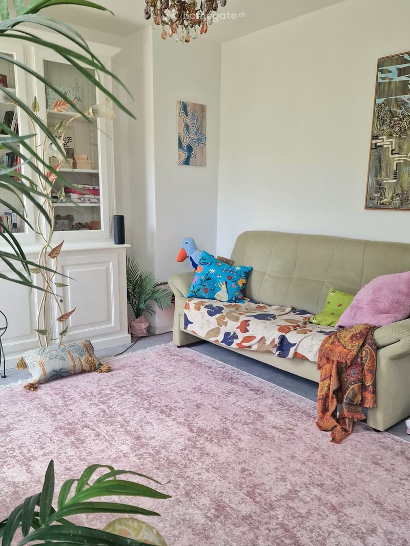 Joli appartement de 2pcs avec jardin (9)