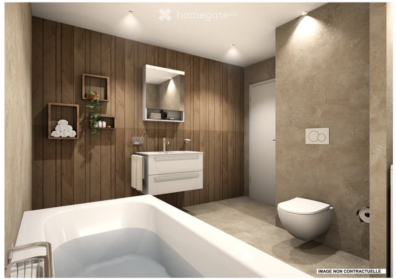 Appartements neufs: 2.5, 3.5 et 4.5 p  Les Geneveys/Coffrane (2)