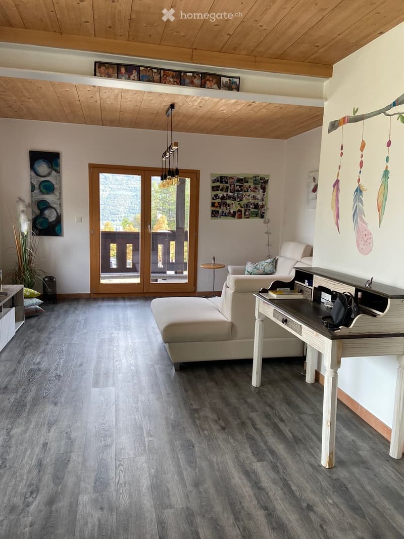 3.5 pces avec jardin et vue dégagée  83 m² (4)