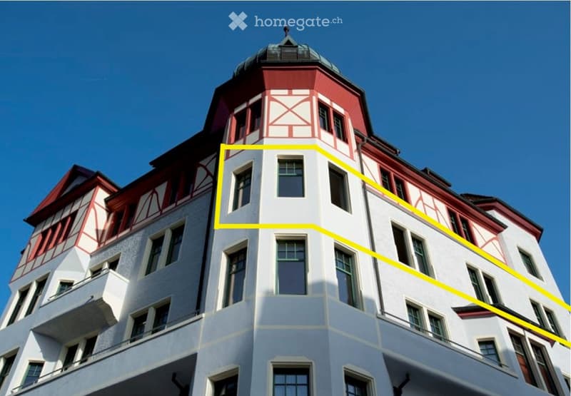Grosszügige Wohnung mit Charme im Stadtzentrum (1)