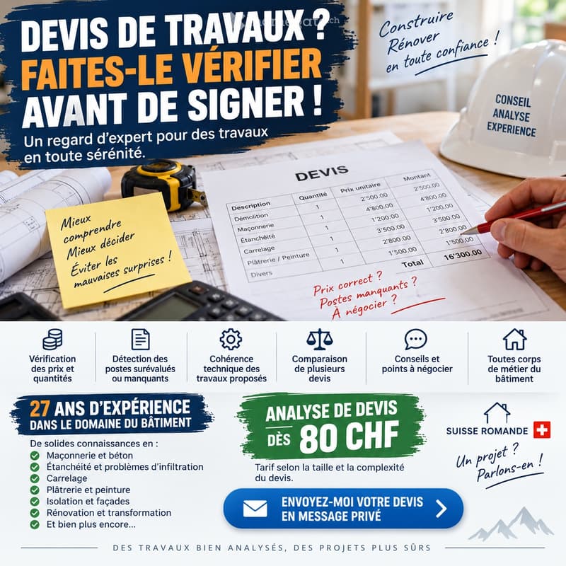 Faites contrôler votre devis (1)