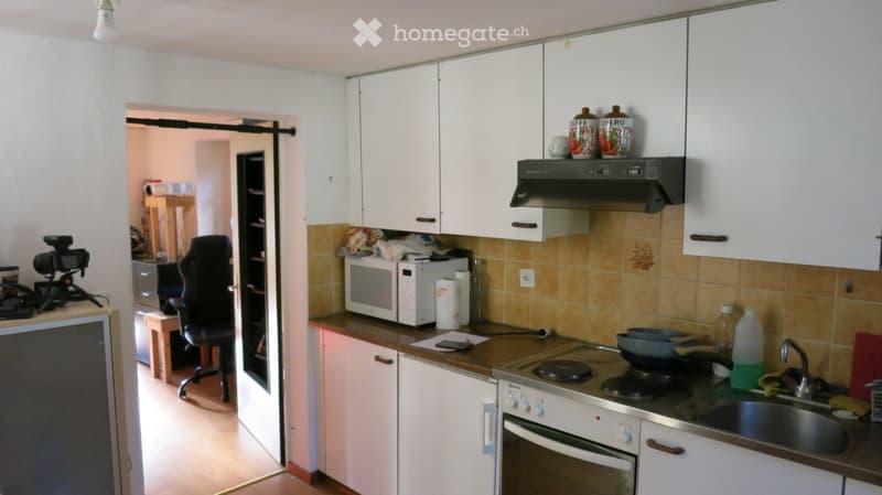 Appartamento con grande terrazza - Dachwohnung im Grono (4)