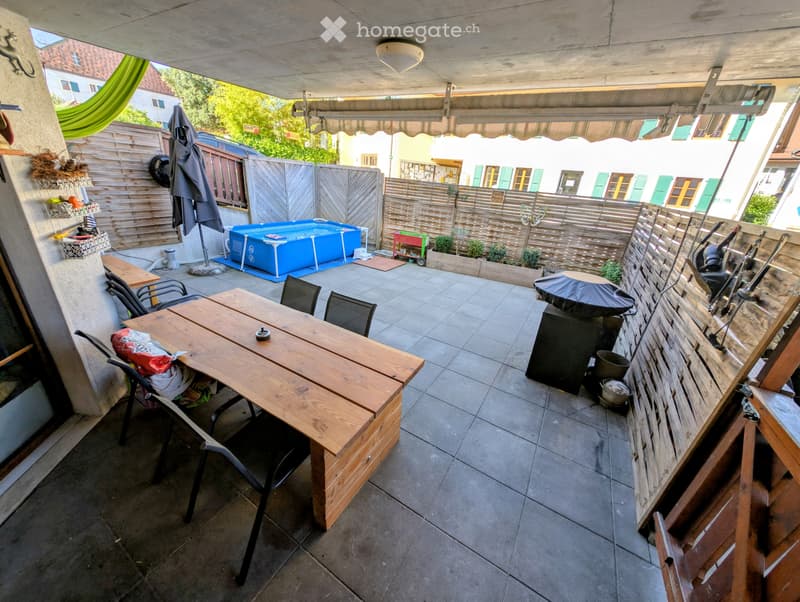 Grand 4.5 plein pied avec terrasse (1)