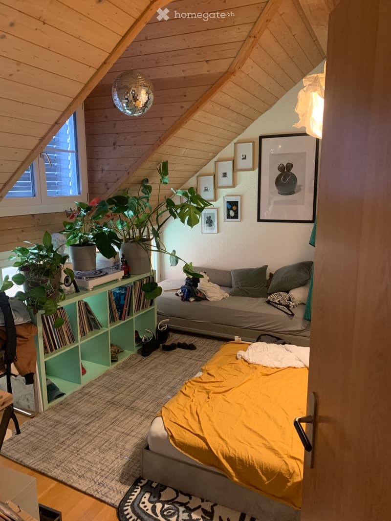 Suche Nachmieter in Bauernhof Dachwohnung 4 Zi und Galerie (3)