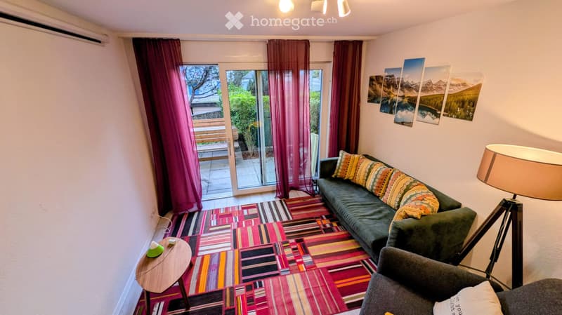Appartement 2.5 pieces avec jardin (1)