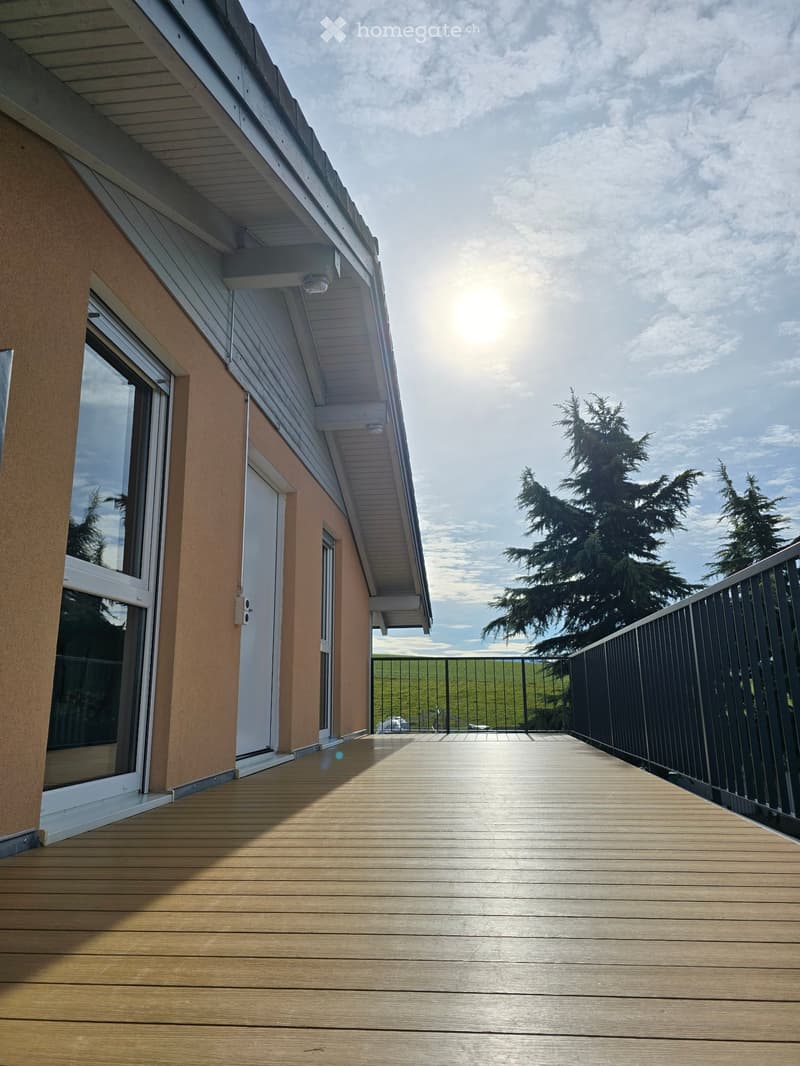 A louer appartement fraichement rénové de 2.5 pcs à Courtion (1)