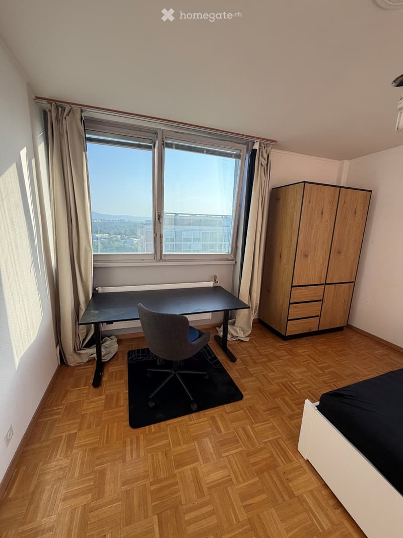 Chambres meublées avec vue panoramique, piscine sur le toit (2)