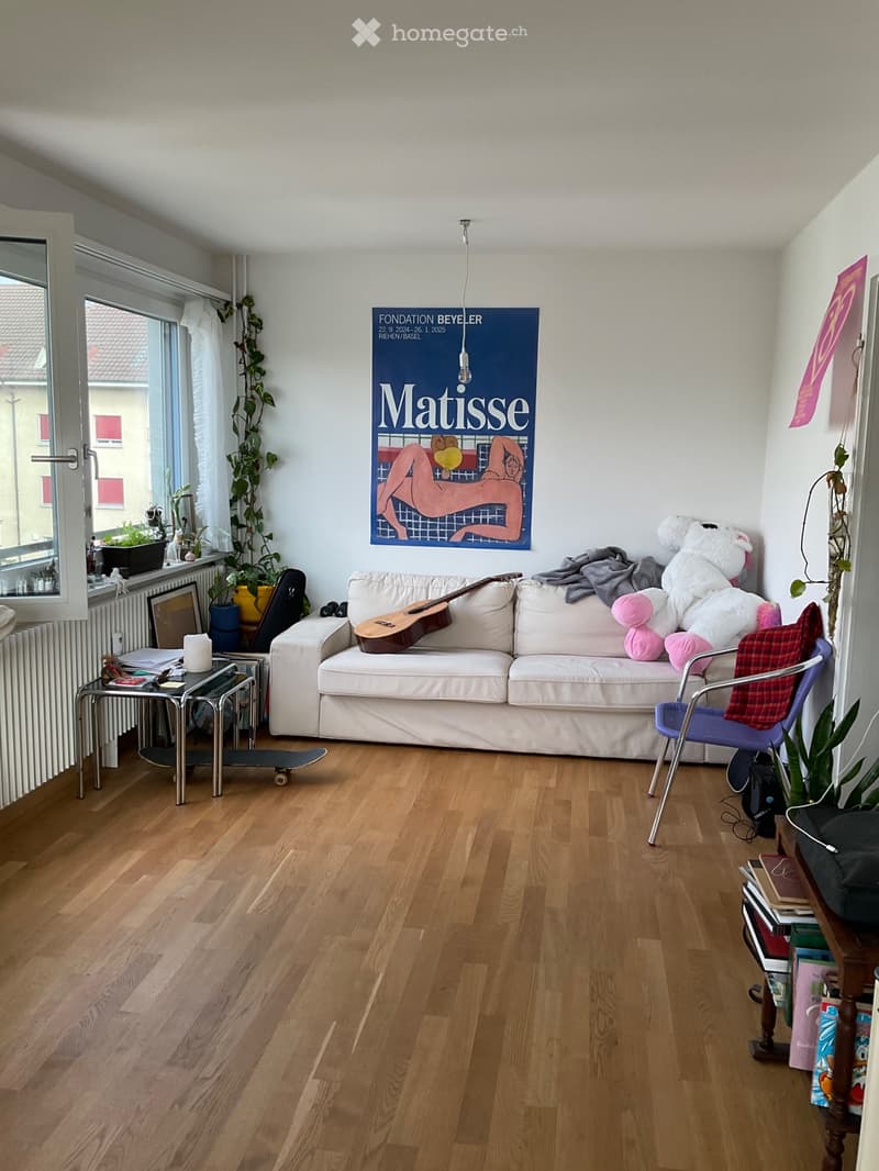 Appartement lumineux avec balcon 3,5 pièces (5)