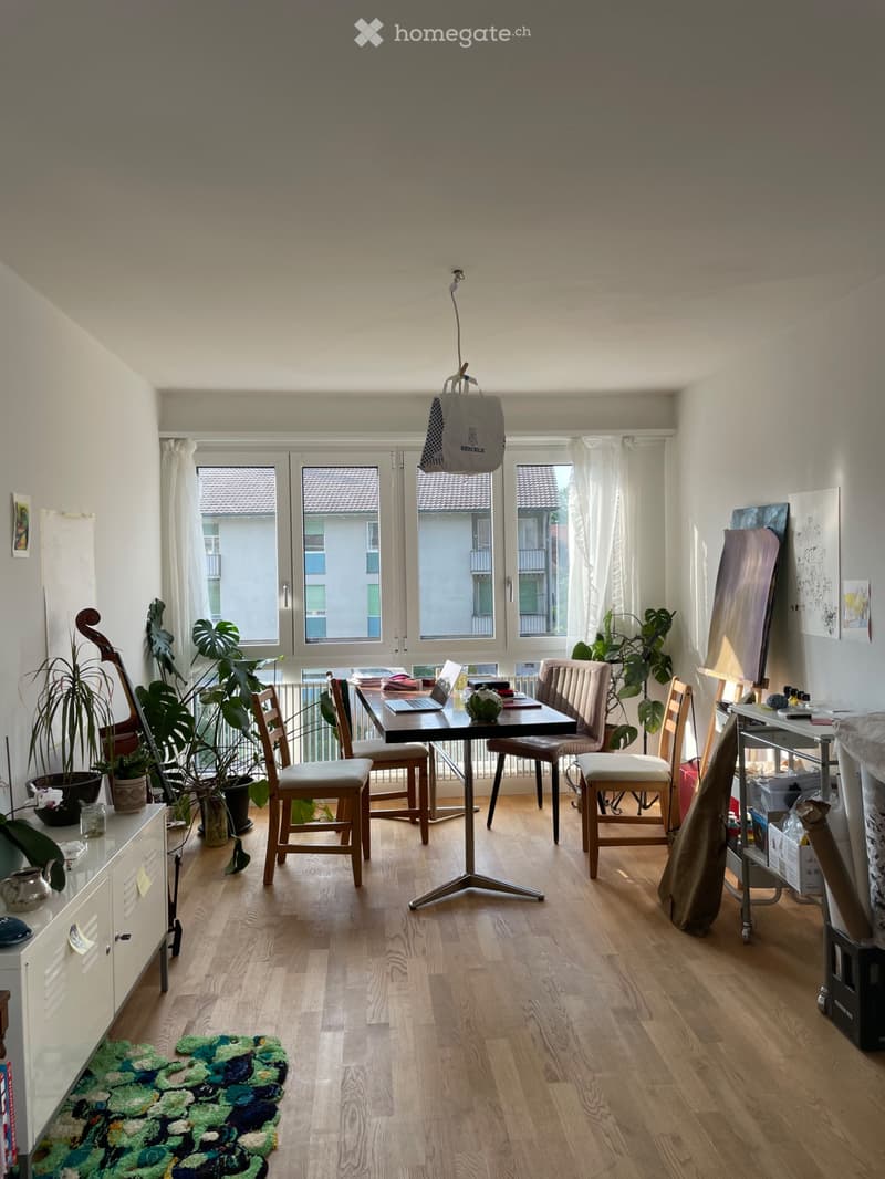 Appartement lumineux avec balcon 3,5 pièces (1)