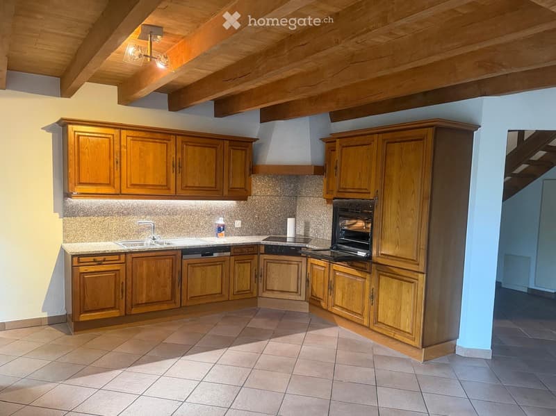 Charmant duplex de caractère 5,5 pièces  130 m² + jardin (2)