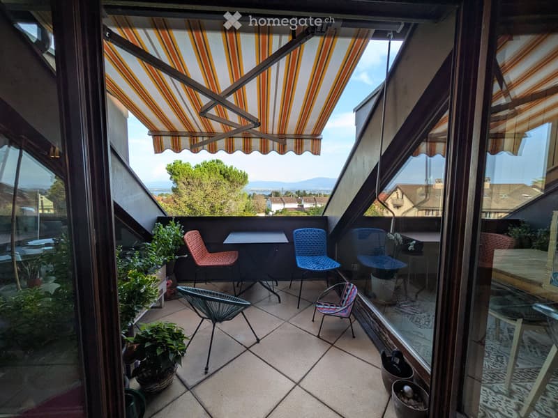 Grand appartement lumineux, vue et cheminée! (3)