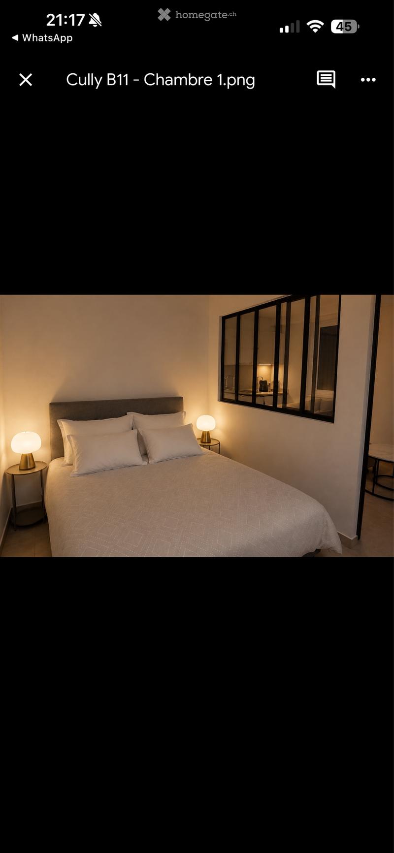 À louer : Appartement meublé et entièrement équipé à Cully (2)