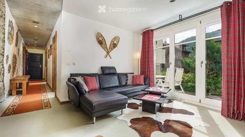 Charmant appt. 3 ch. avec terrasse & jardin - centre village (2)