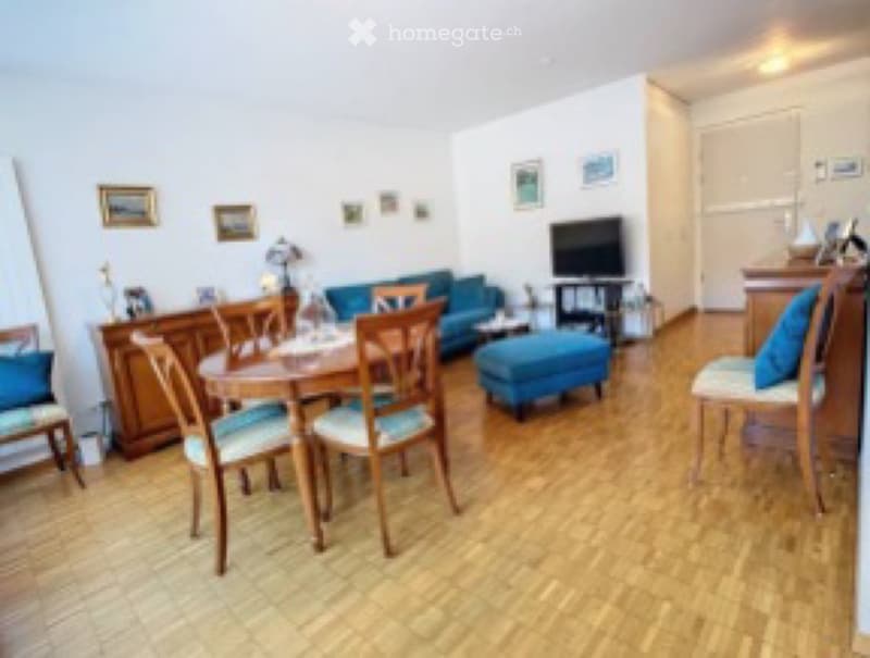 Grand appartement 3 pièces 75m2 avec balcon à Meyrin (2)