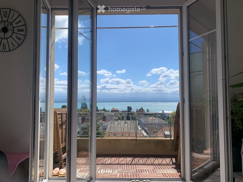 Appartement 3p. avec vue, 2 balcons, Reprise de bail (1)