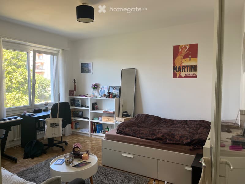 Sous-location meublée, appartement à Lausanne (1)