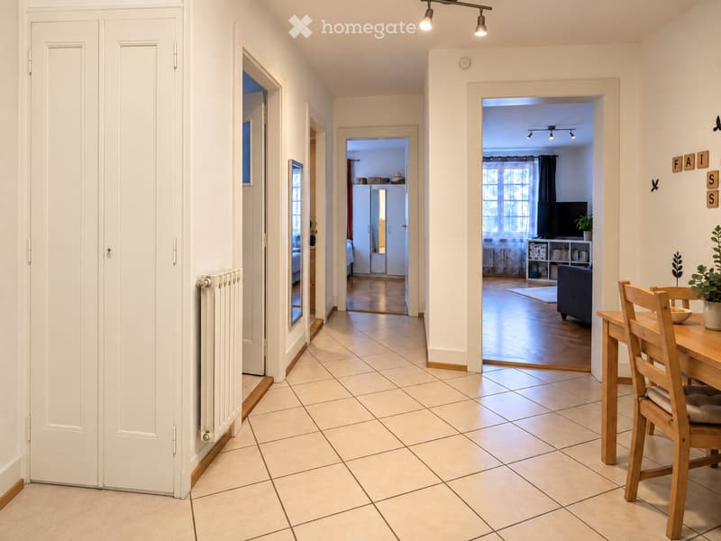 Reprise de bail Lumineux 2.5 pièces de 61 m² avec balcon (4)