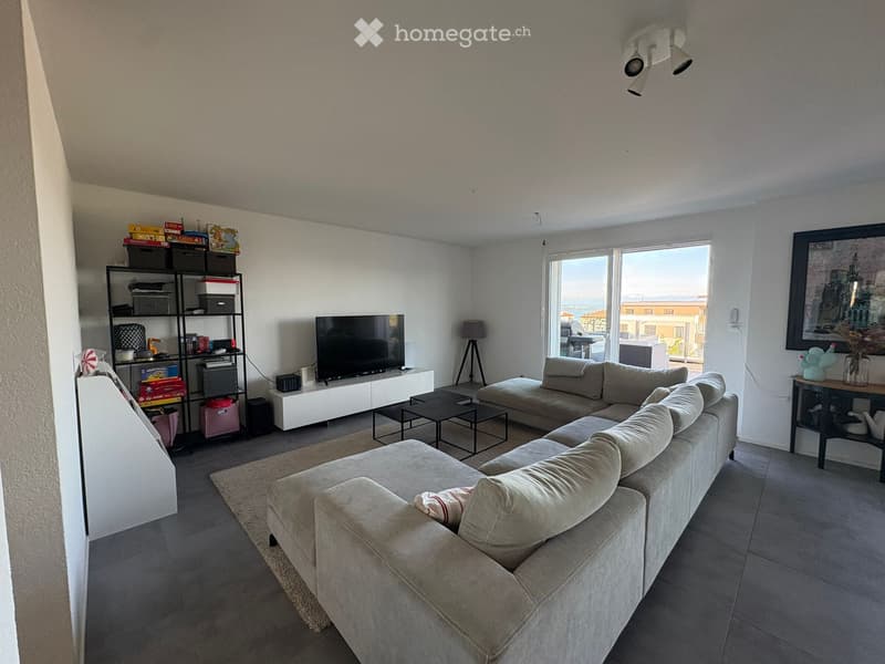 Magnifique duplex de 4,5 pcs avec terrasse et vue sur le lac (3)