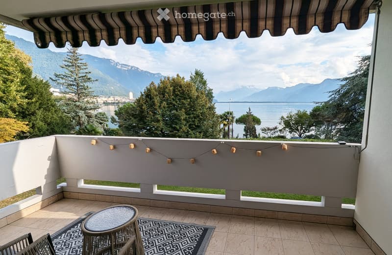 Studio de standing meublé premium au bord du lac à Montreux (2)