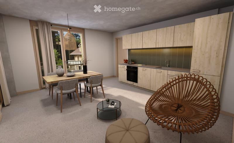 Appartement NEUF de 3 pces dans nouveau quartier à Neuchâtel (1)