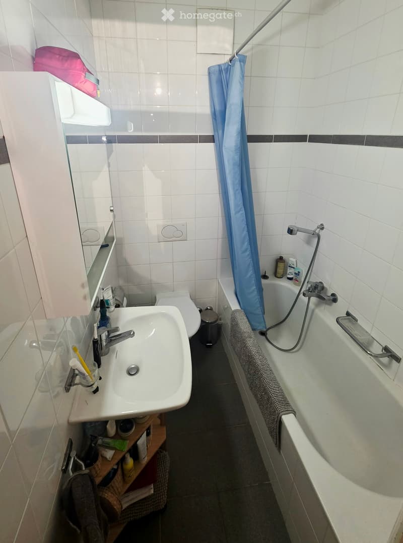 Chambre spacieuse dans appartement à Plainpalais (5)