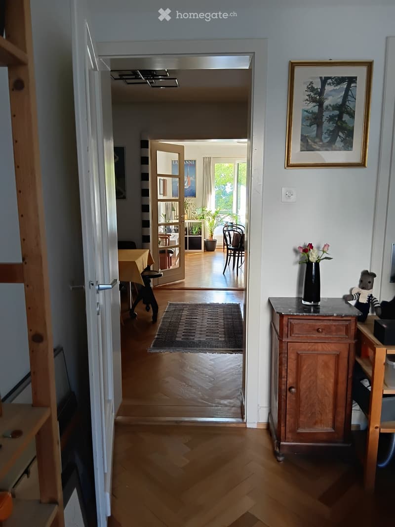 Sous-gare. Appartement de deux pièces et demi à sous-louer. (4)