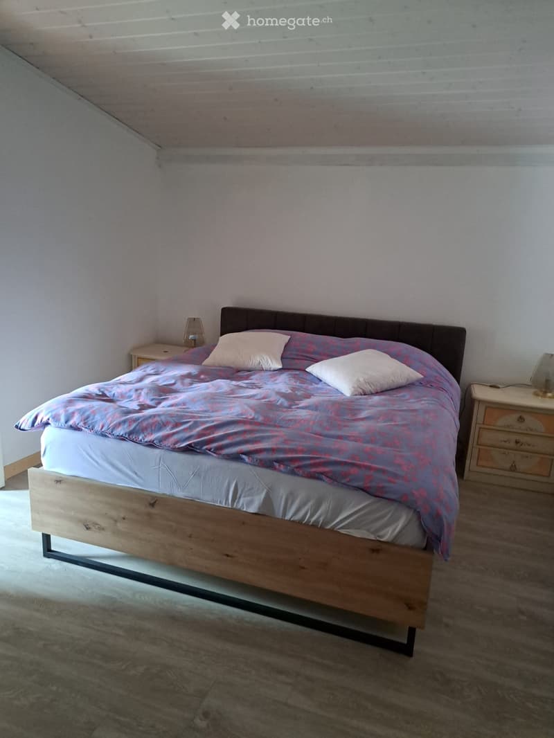 Spacieux appartement meublé avec jardin à Sonceboz (5)