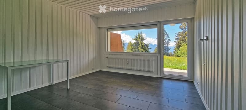Studio à louer à l'année à Crans-Montana ; centre (5)