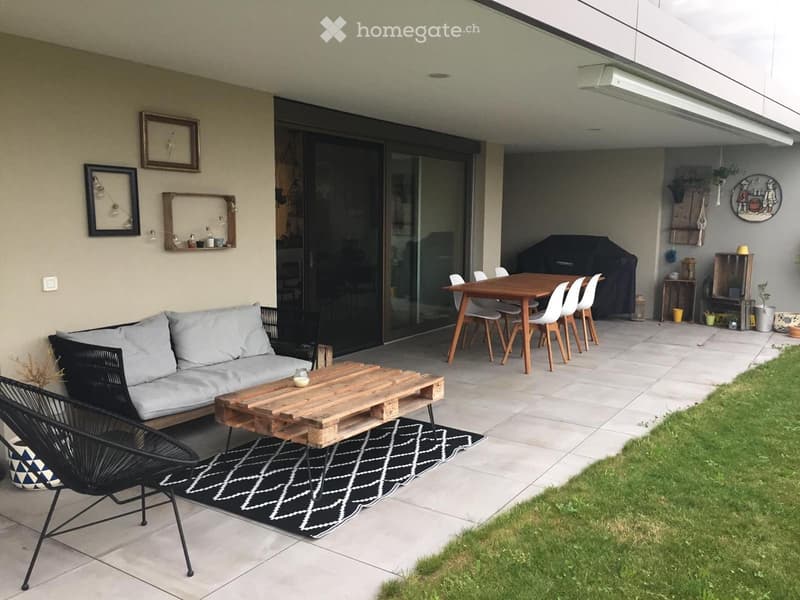 Superbe 3,5 pièces à louer au rez-de-chaussée avec jardin (1)