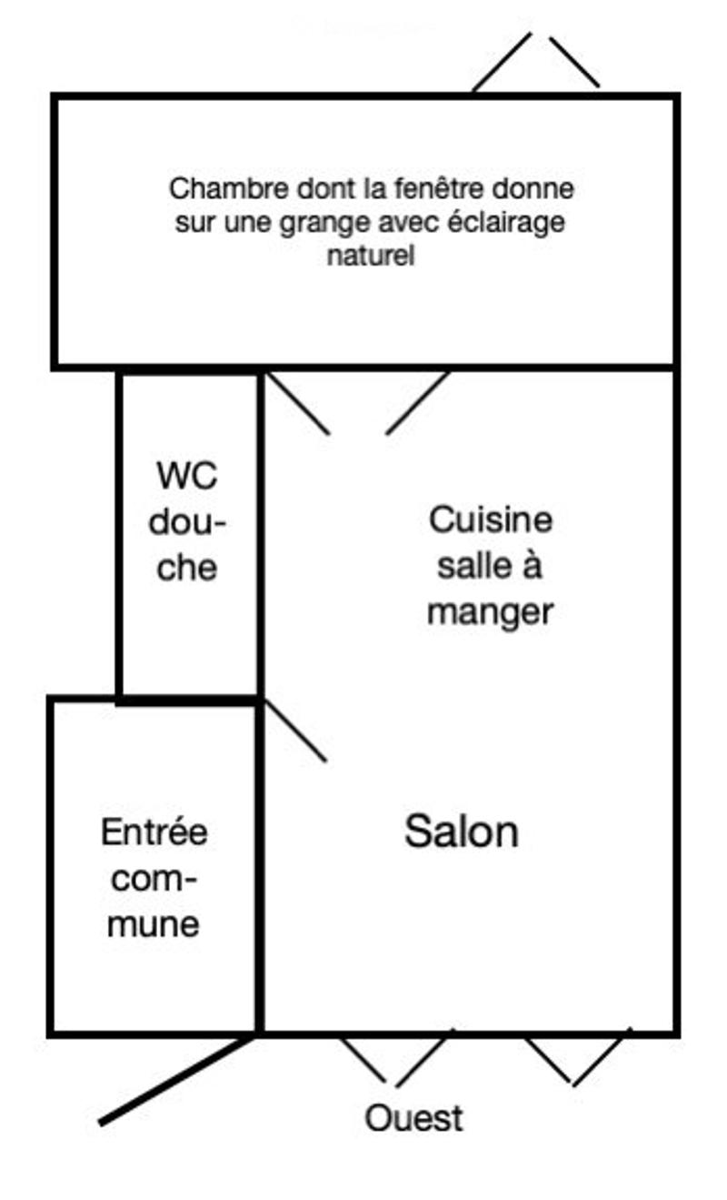 Appartement 1,5 pièce à Vaulion dans maison villageoise (1)