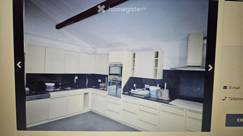 Appartement 5.5 pièces Champlan, jardin, calme (2)