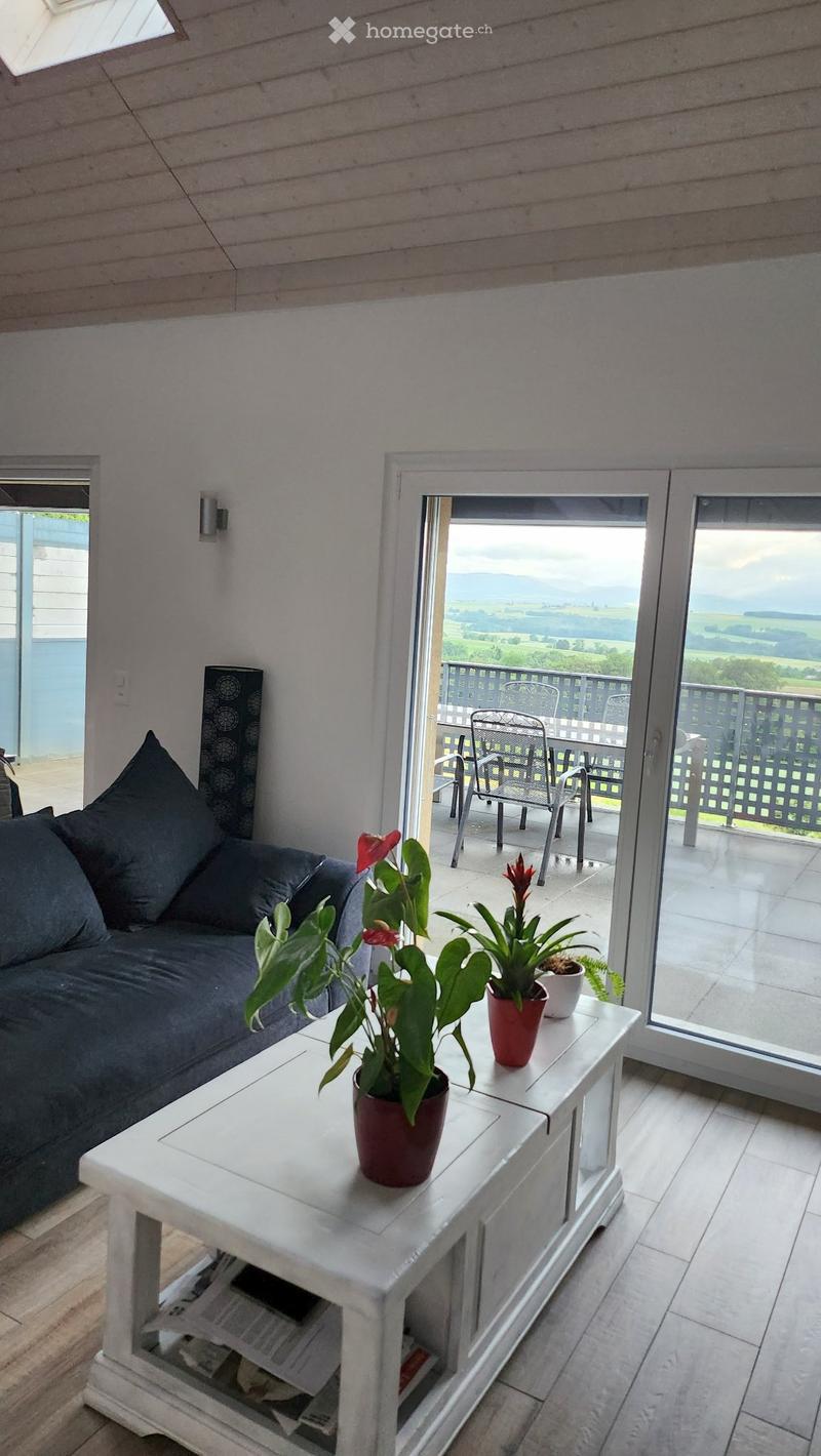 Superbe 2,5 pièces avec mezzanine, balcon et panorama (3)