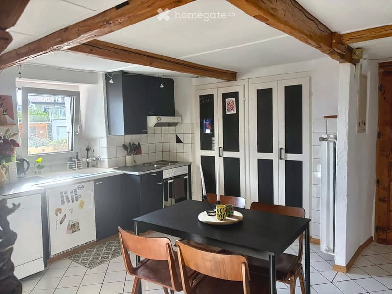 Charmant appartement duplex de 2,5 pièces/maison villageoise (3)