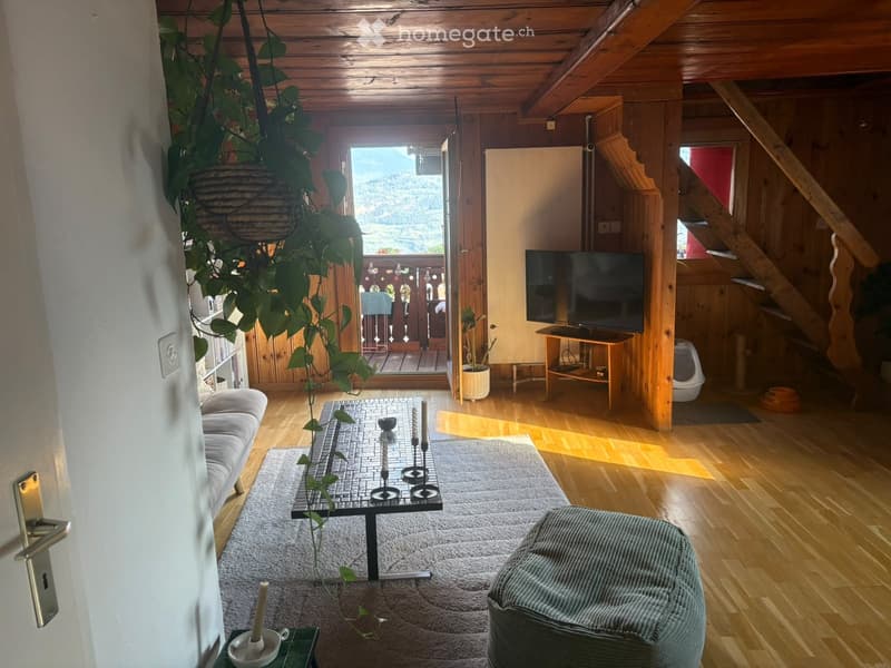 Charmant appartement duplex de 2,5 pièces/maison villageoise (1)