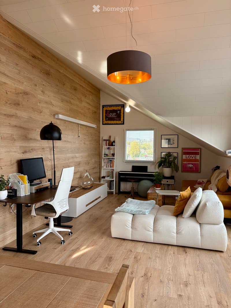 Le Vaud - Appartement 3,5 vue Lac / Mt Blanc (2)