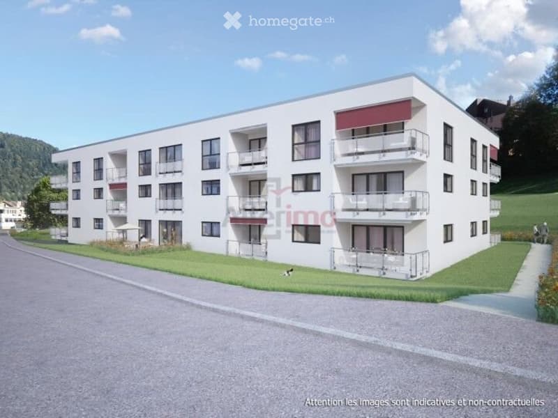 Appartement avec encadrement "Les Fleurs du Van" - 2.5 pces (2)