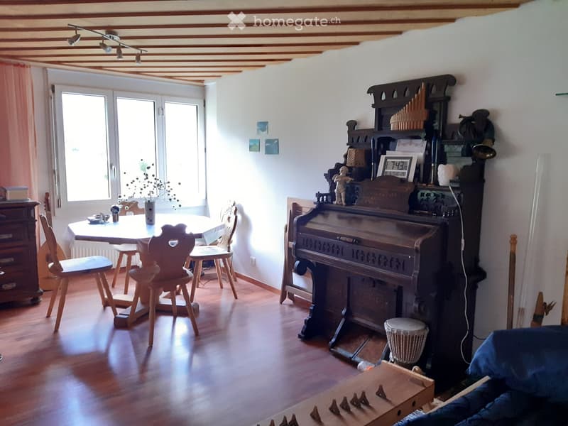 2 1/2 Zimmer-Wohnung mit wunderbarer Aussicht auf die Berge (5)