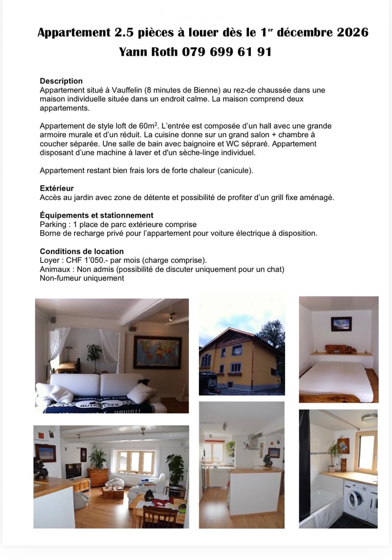 Appartement 2,5 pièces (1)