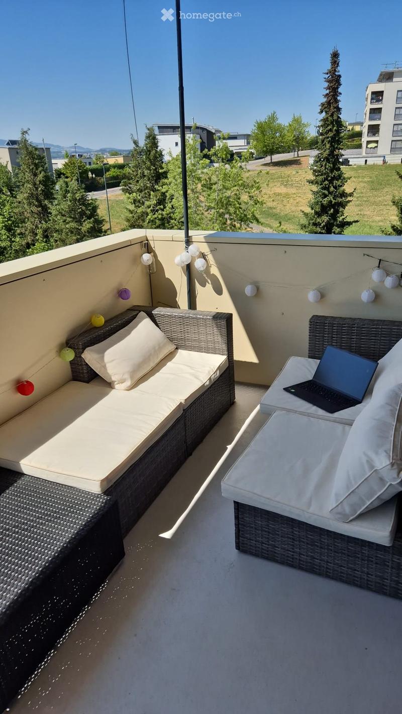 Appartement 2,5 pièces avec magnifique vue sur les Alpes (5)